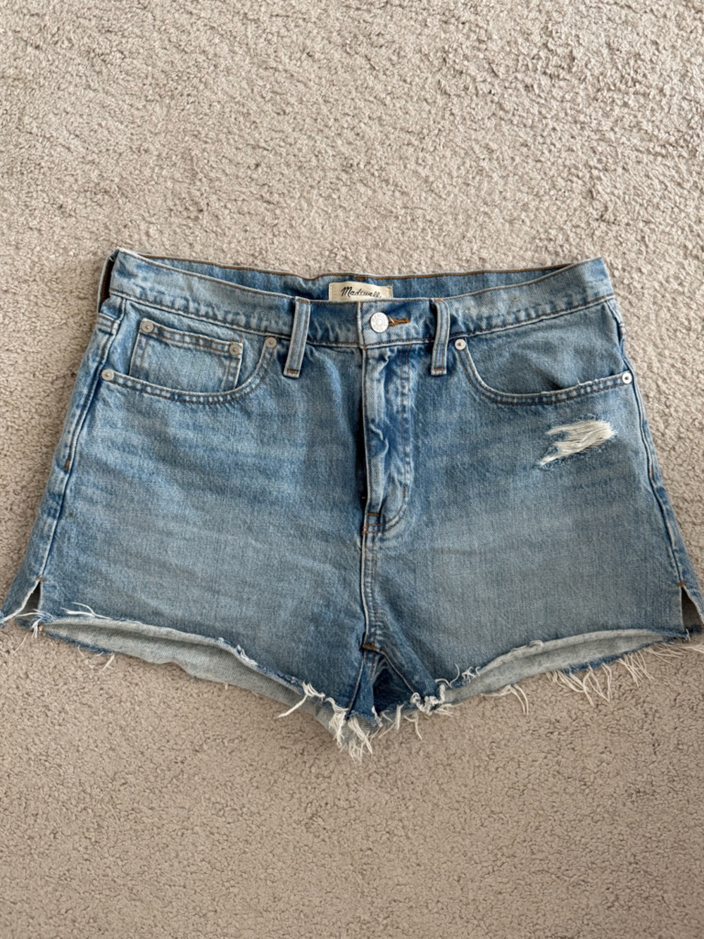 Madewell Relaxed Denim Shorts